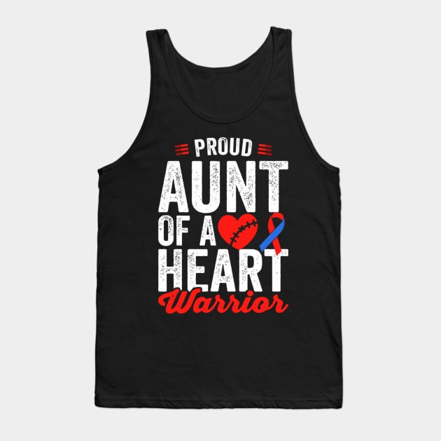 Aunt Of A He Warrior Chd Congenital He Tank Top by AlfieDreamy 